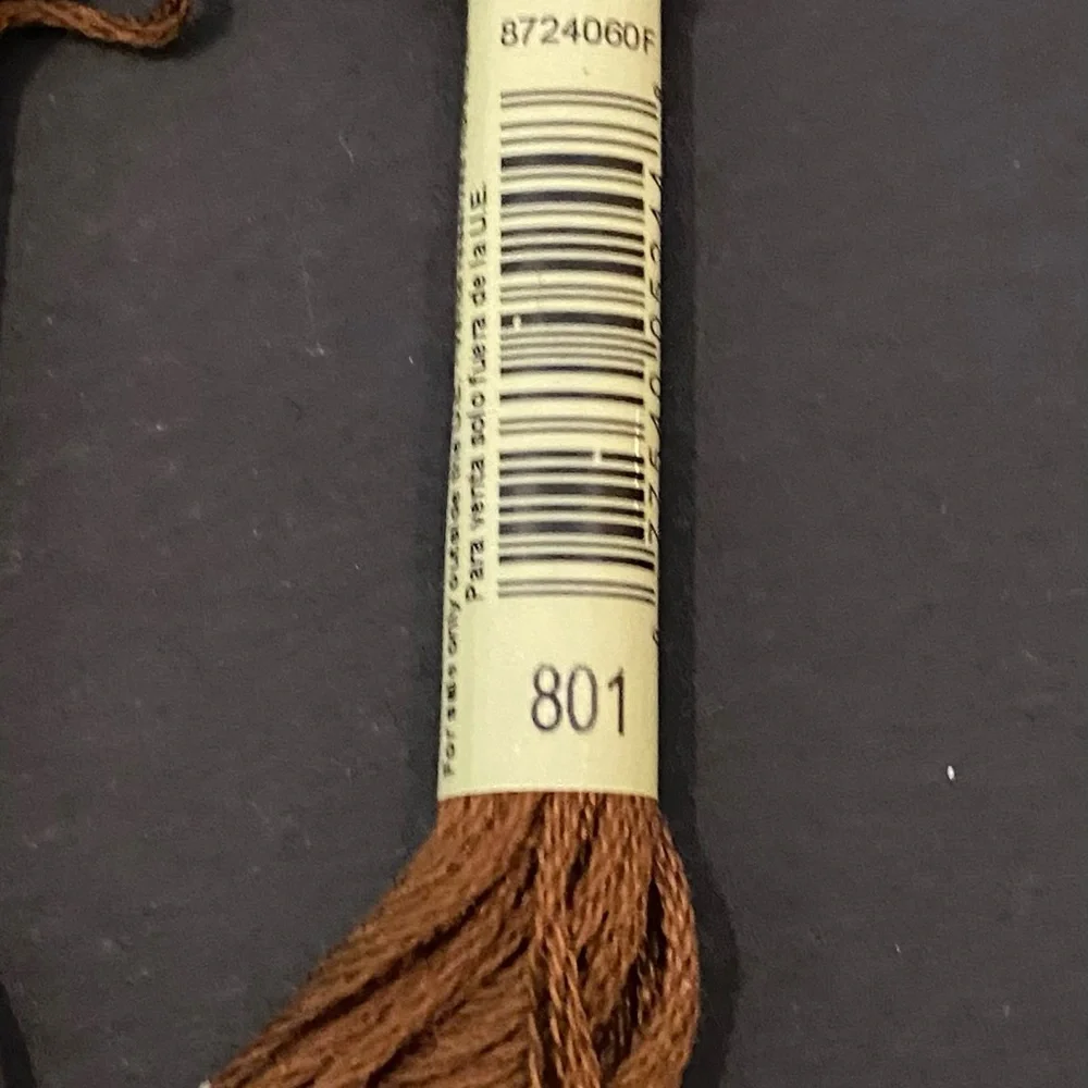 Brown Embroidery Floss Thread Skein - Multipurpose Crafting New